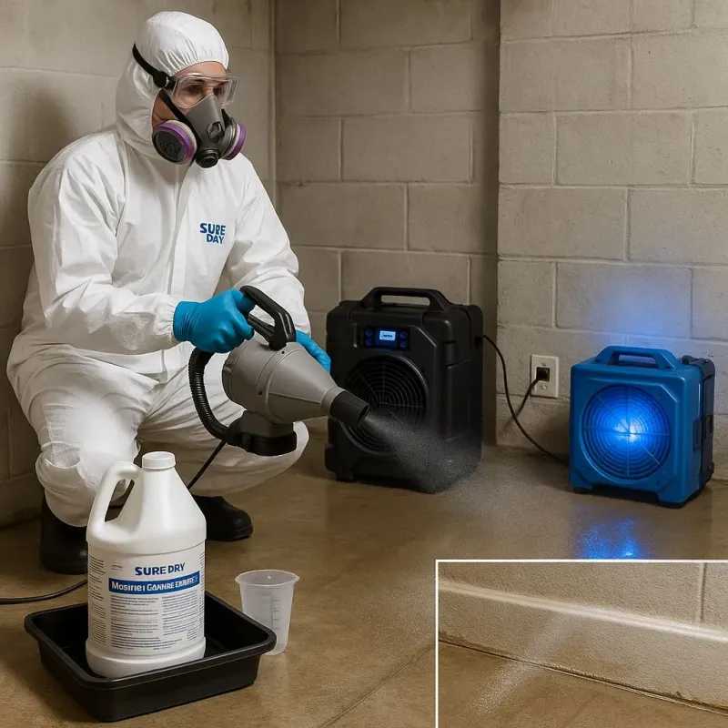 Sanitization and Odor Removal process in Osceola Mills, PA