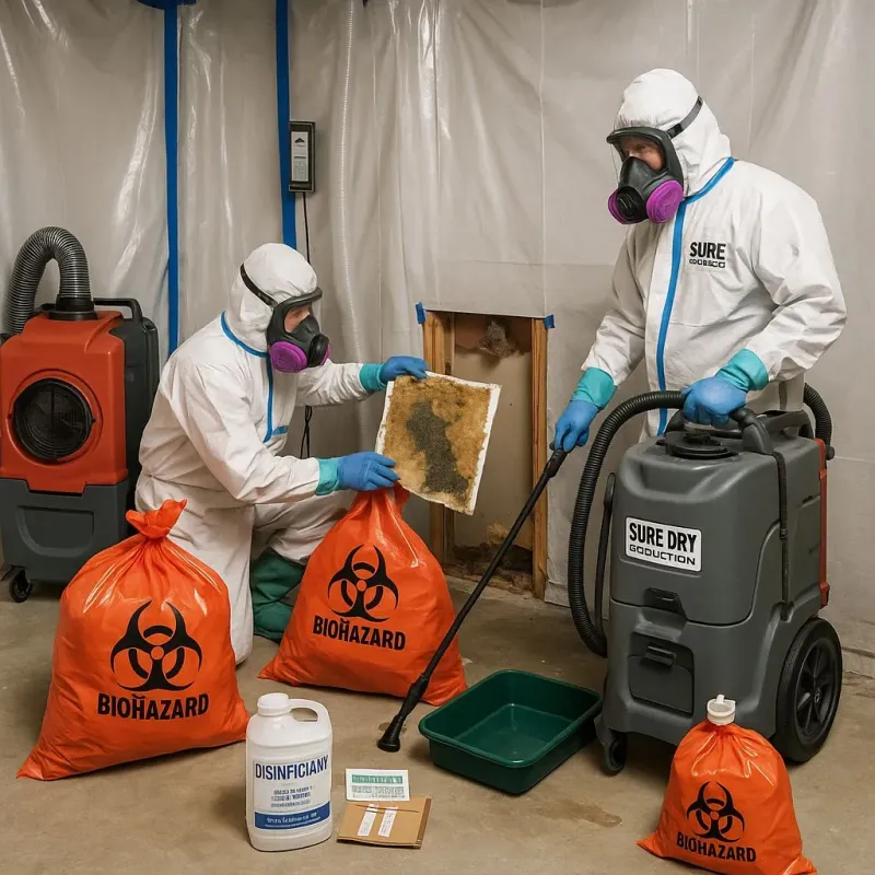 Contaminated Water Handling Protocols process in Osceola Mills, PA