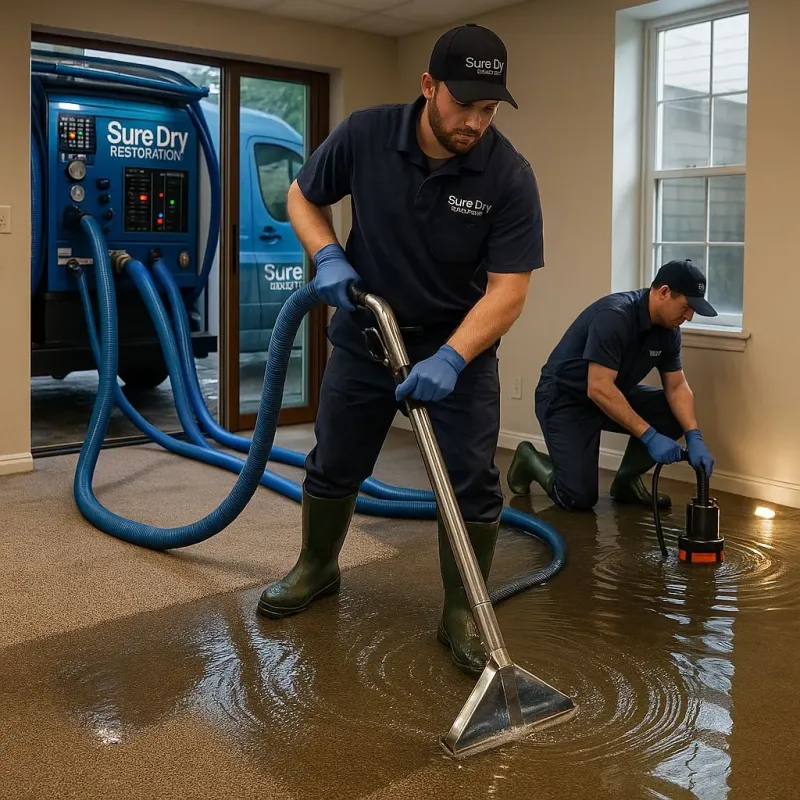 Water Extraction and Removal process in Osceola Mills, PA